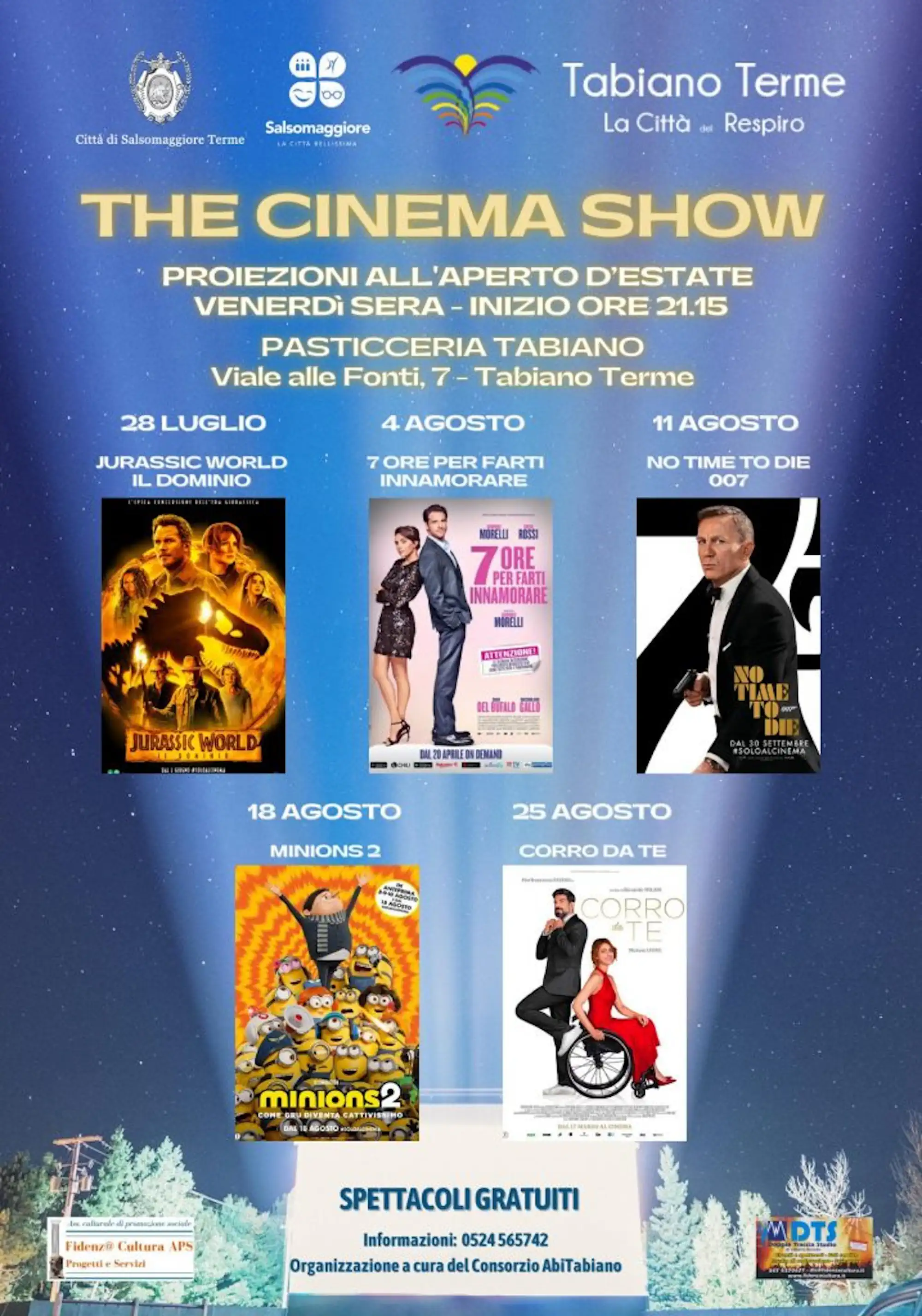 The Cinema Show Tabiano Terme 2023