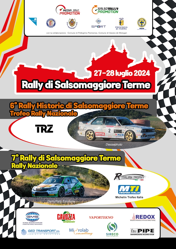 Salsomaggiore Rally Historic 2024 Programma