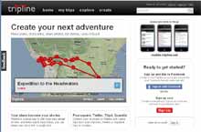Tripline condivisione delle mappe del vostro viaggio
