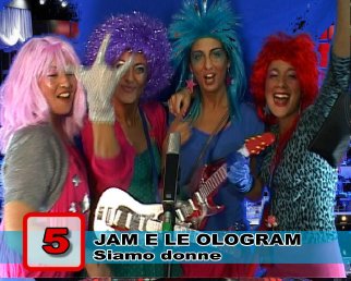 Ringraziamenti - Jam e le Ologram - Siamo donne - ControFestival Carnevale 2009